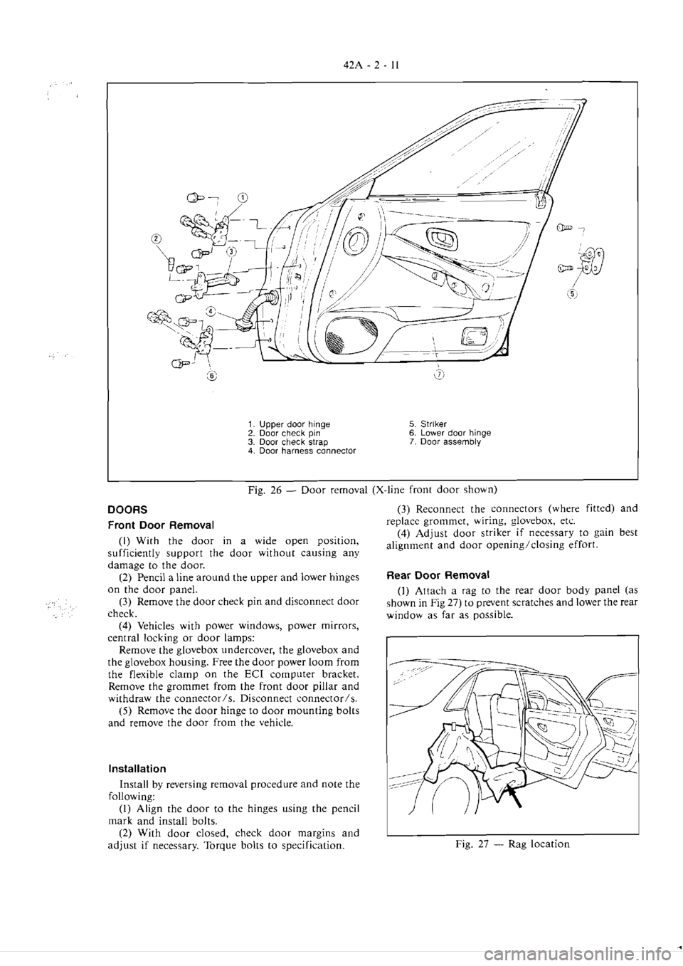 MITSUBISHI VERADA 1995  Workshop Manual 