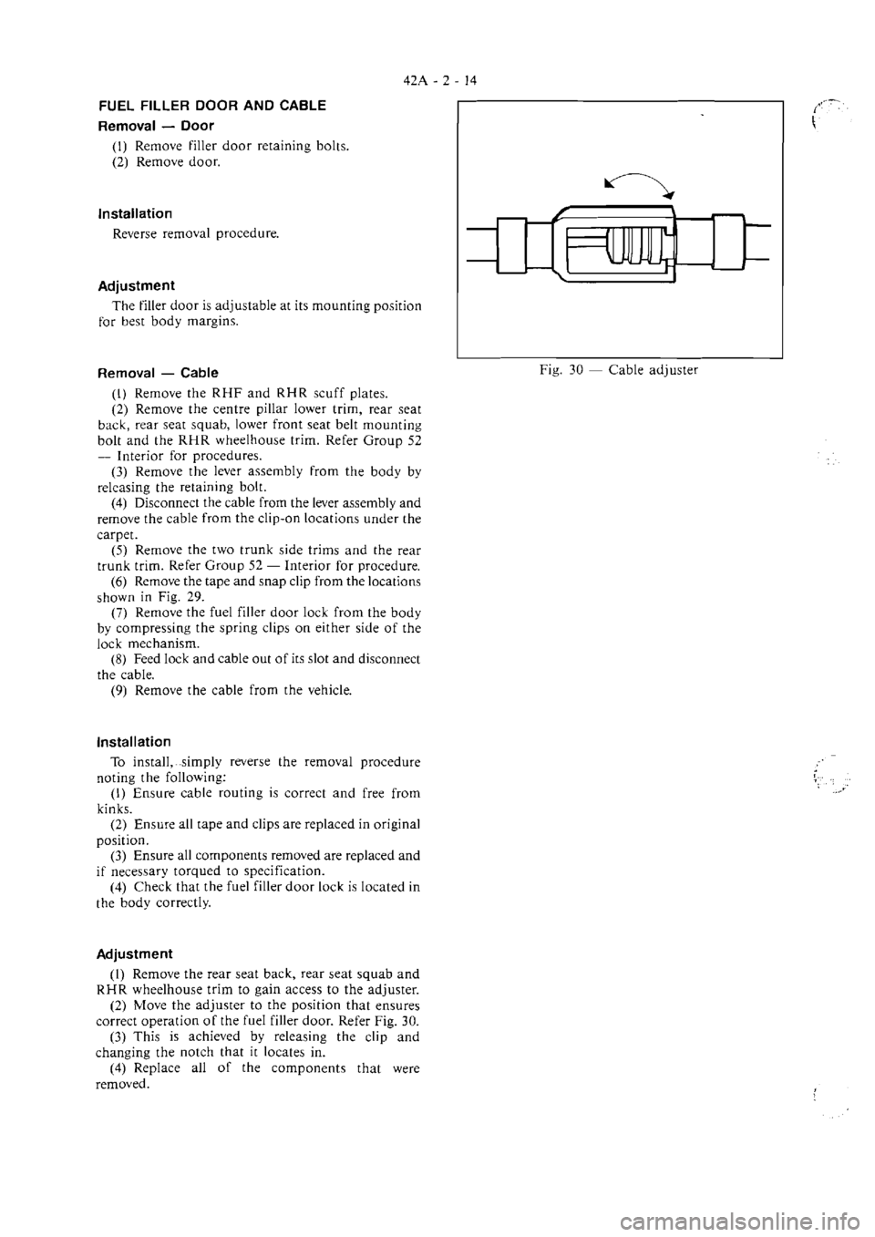 MITSUBISHI VERADA 1995  Workshop Manual 