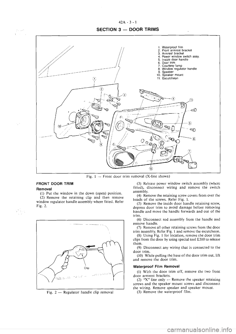 MITSUBISHI VERADA 1995  Workshop Manual 