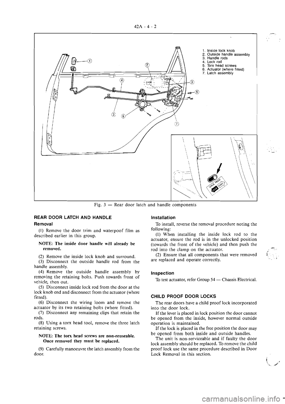 MITSUBISHI VERADA 1995  Workshop Manual 
