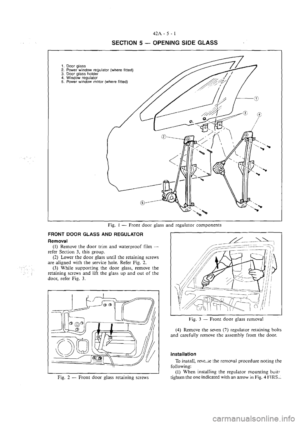 MITSUBISHI VERADA 1995  Workshop Manual 