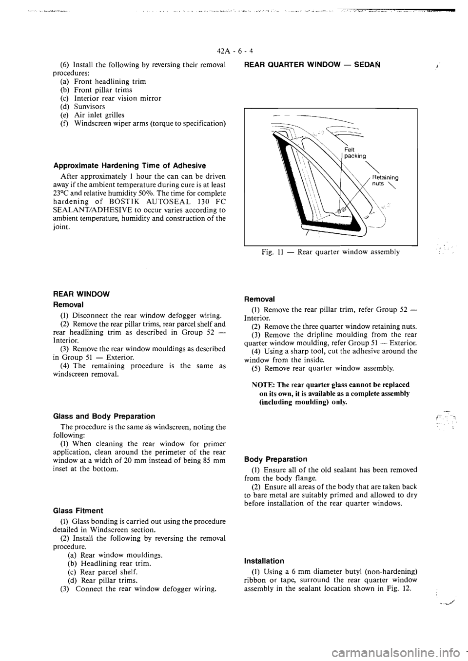 MITSUBISHI VERADA 1995  Workshop Manual 