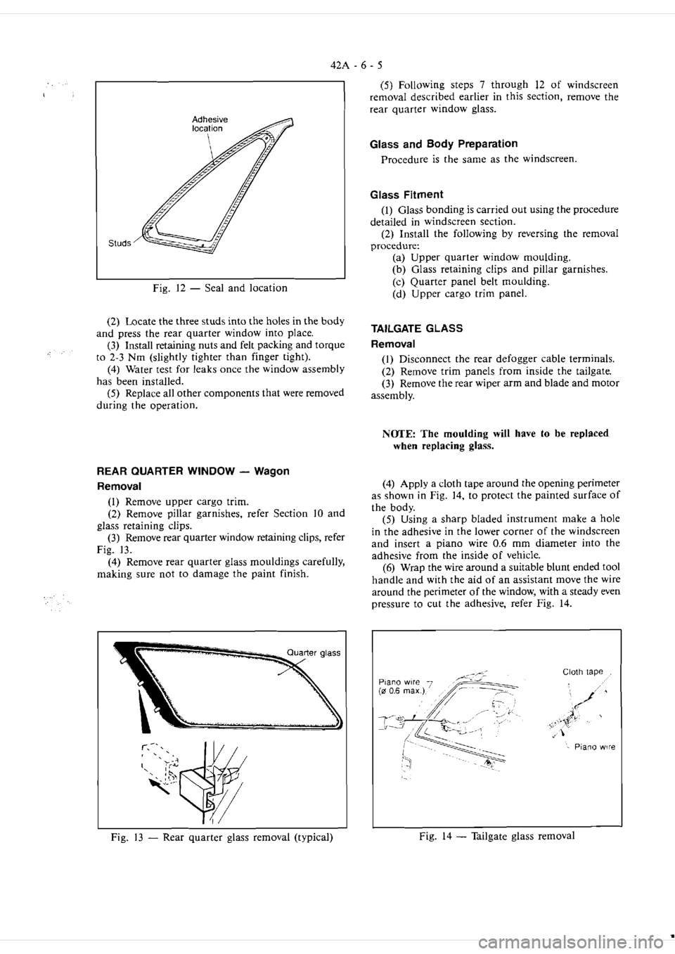 MITSUBISHI VERADA 1995  Workshop Manual 