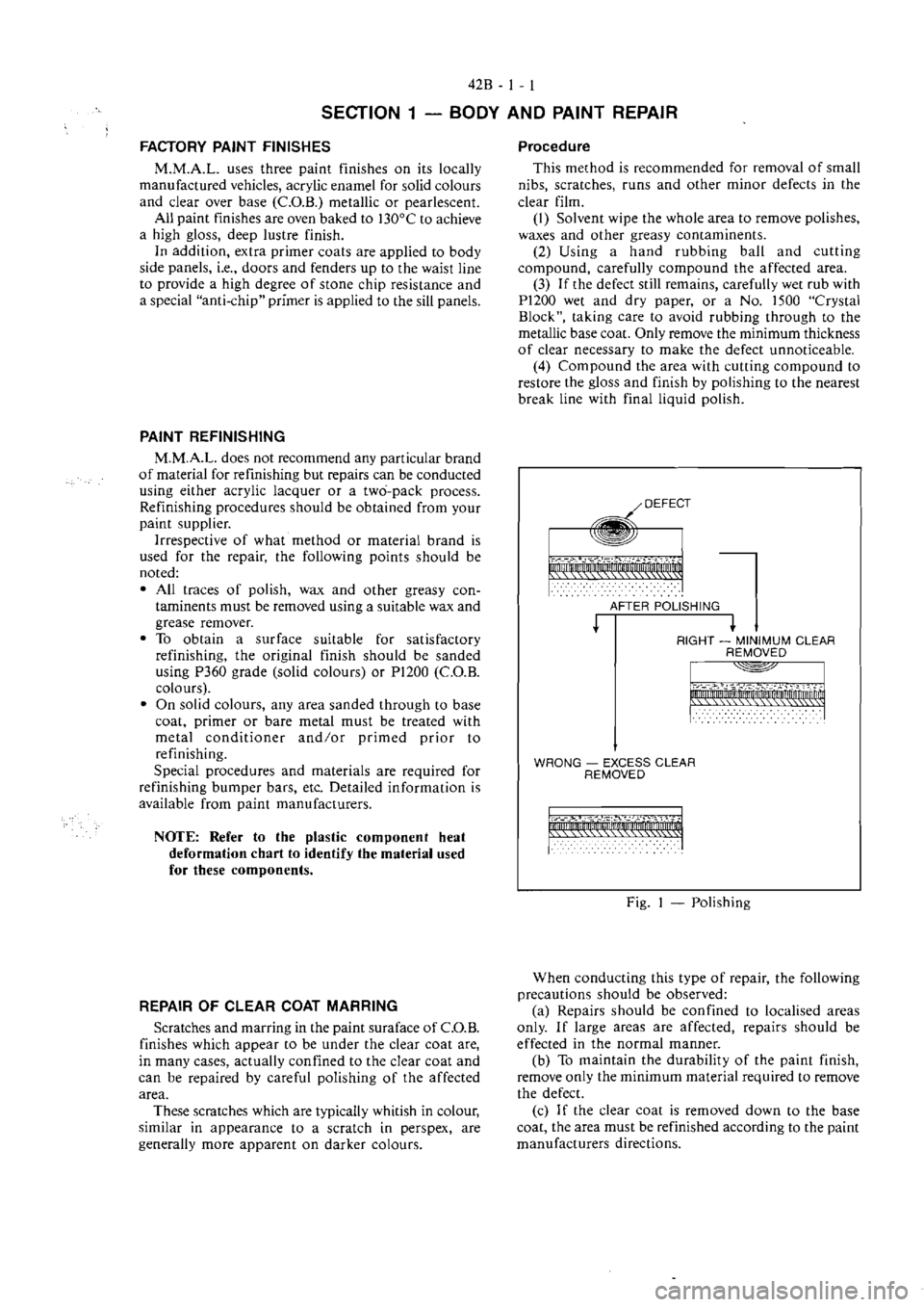 MITSUBISHI VERADA 1995  Workshop Manual 
