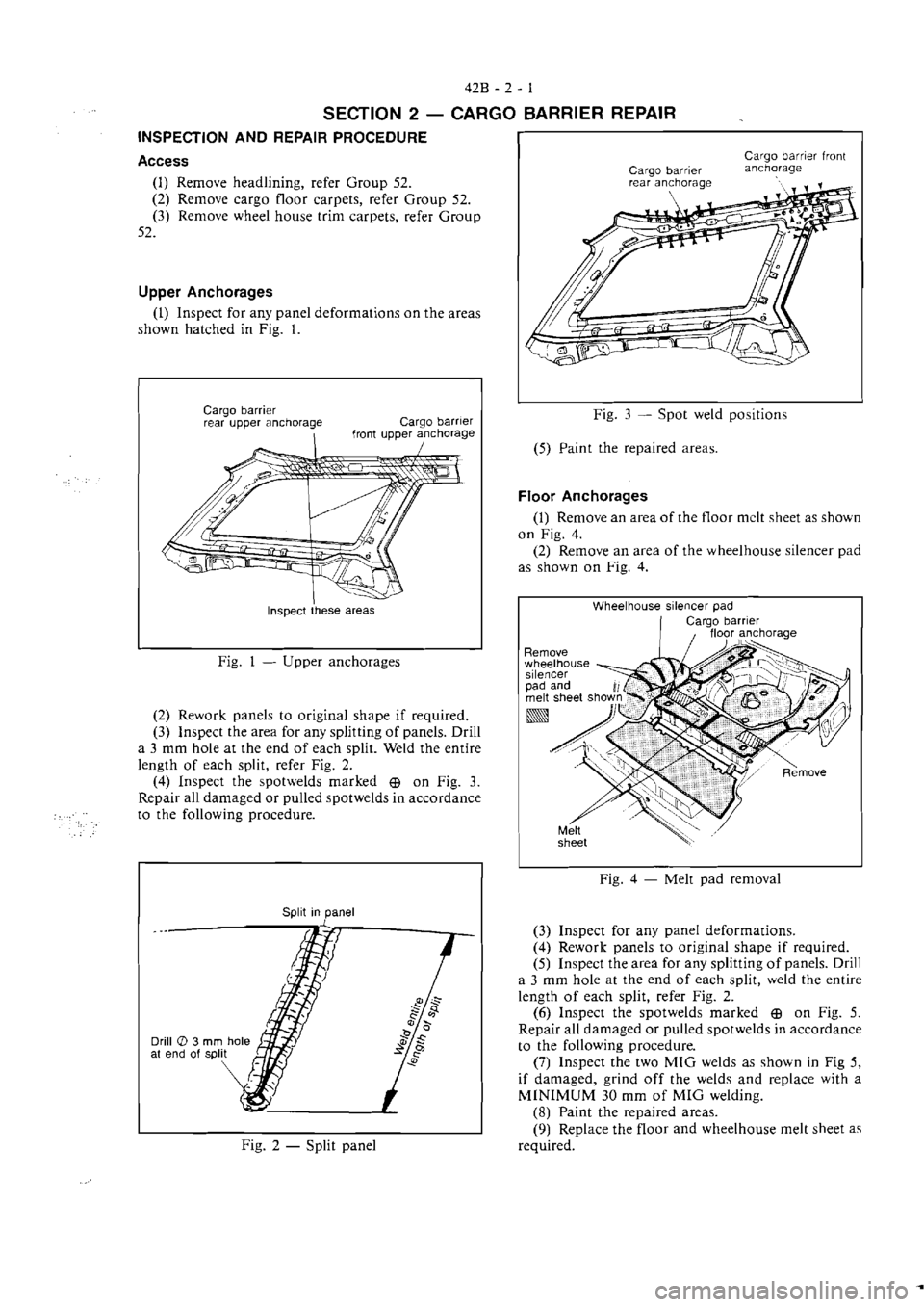 MITSUBISHI VERADA 1995  Workshop Manual 