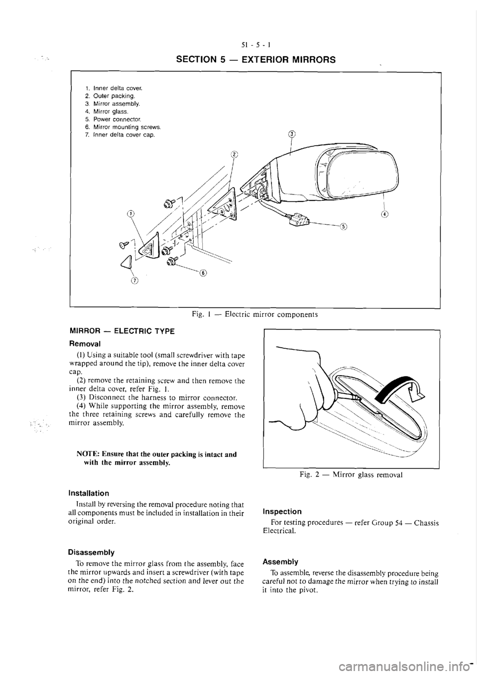 MITSUBISHI VERADA 1995  Workshop Manual 