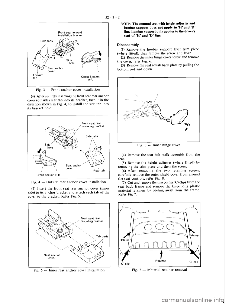 MITSUBISHI VERADA 1995  Workshop Manual 