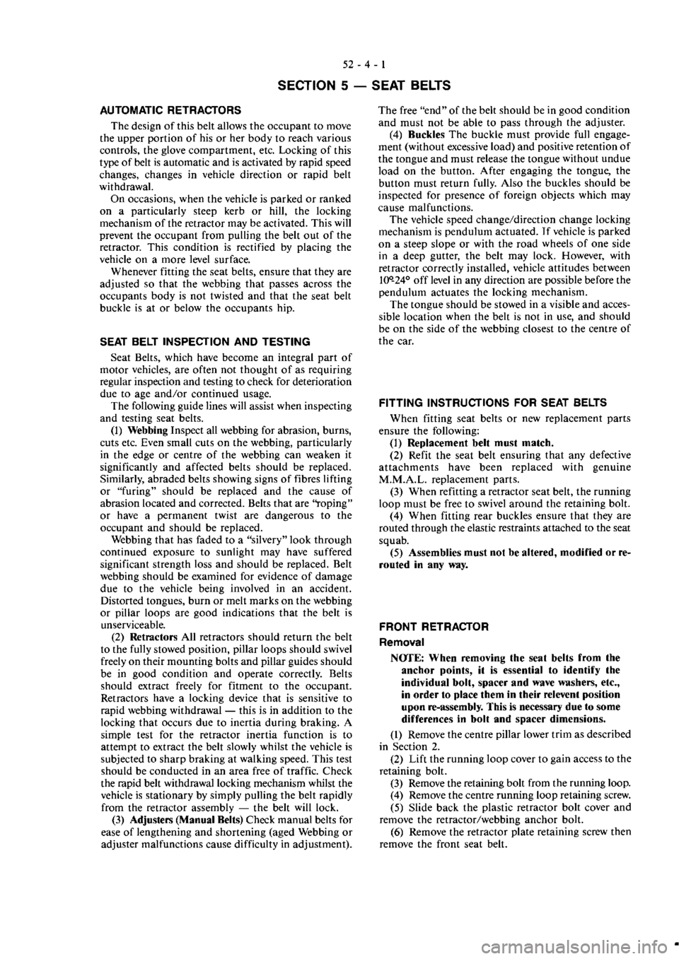 MITSUBISHI VERADA 1995  Workshop Manual 