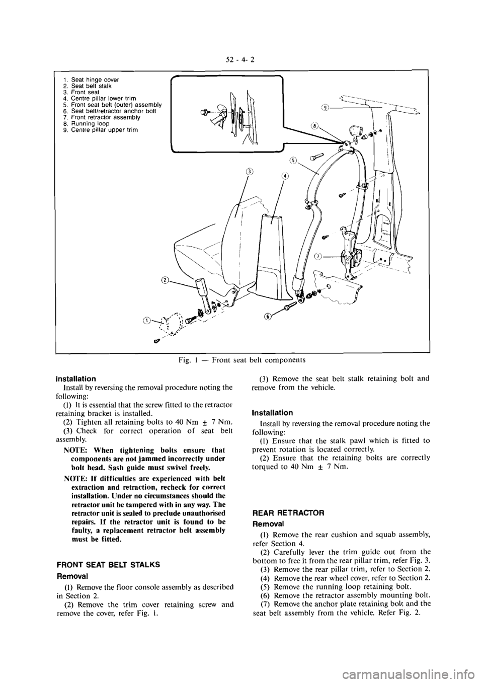 MITSUBISHI VERADA 1995  Workshop Manual 