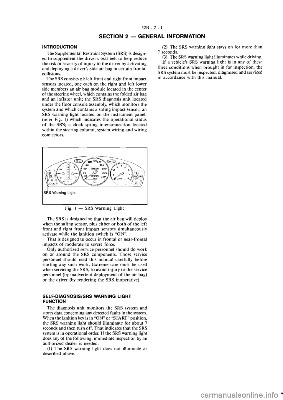 MITSUBISHI VERADA 1995  Workshop Manual 