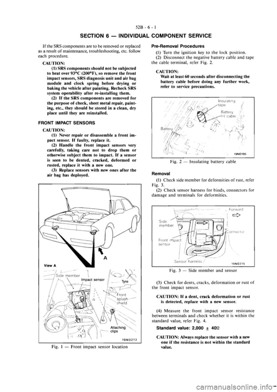 MITSUBISHI VERADA 1995  Workshop Manual 