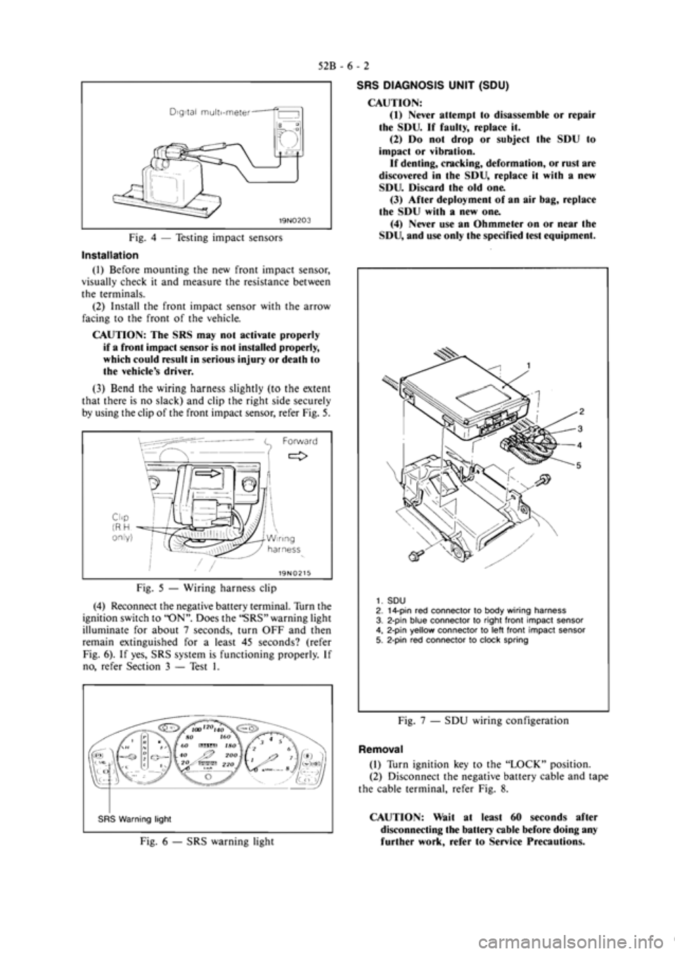 MITSUBISHI VERADA 1995  Workshop Manual 