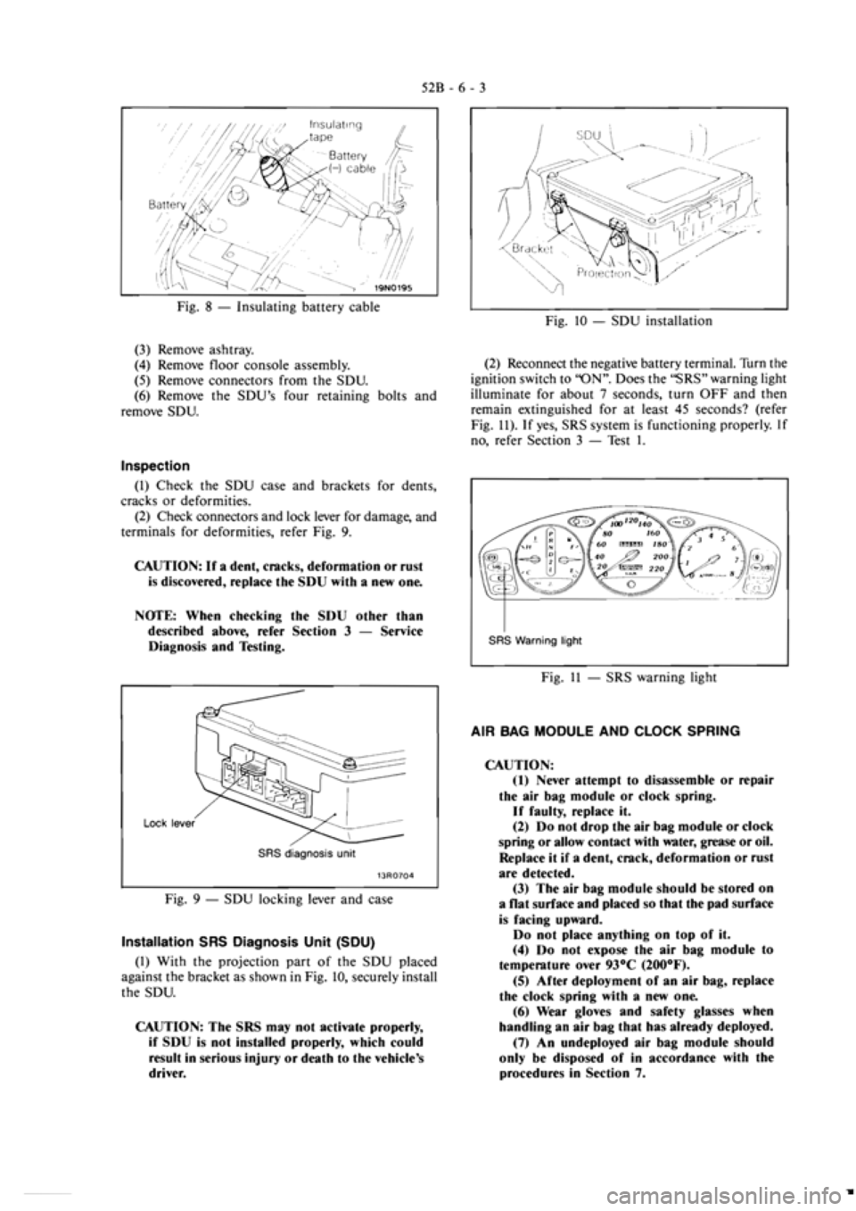 MITSUBISHI VERADA 1995  Workshop Manual 