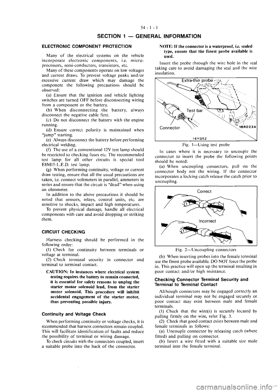 MITSUBISHI VERADA 1995  Workshop Manual 