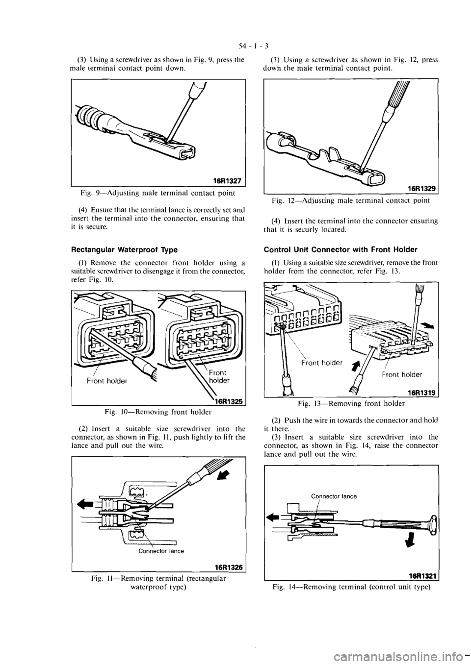 MITSUBISHI VERADA 1995  Workshop Manual 