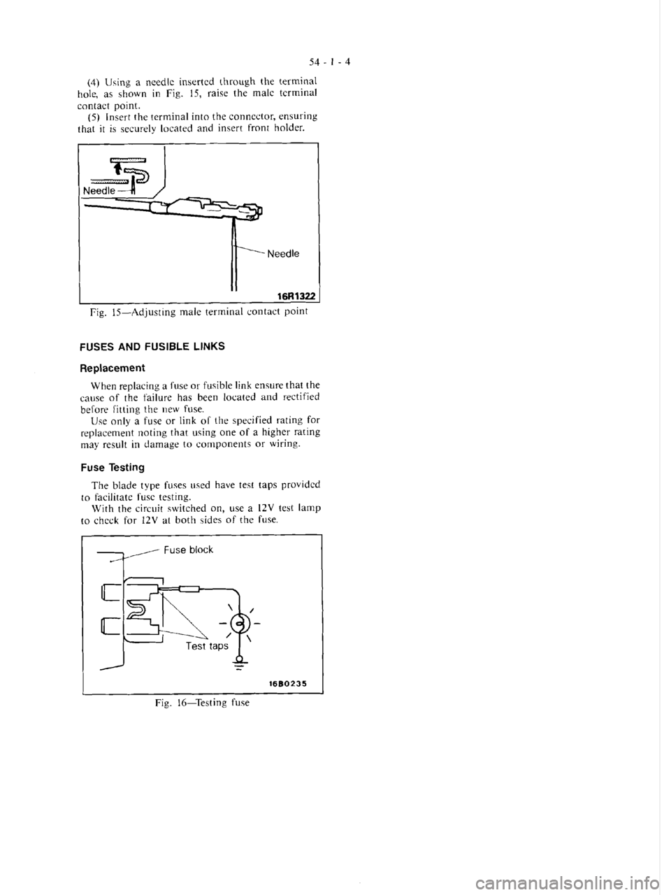 MITSUBISHI VERADA 1995  Workshop Manual 