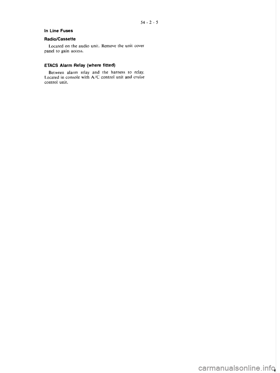 MITSUBISHI VERADA 1995  Workshop Manual 