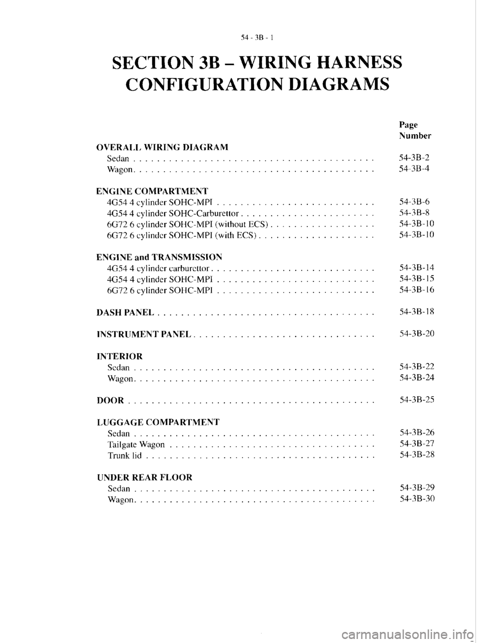 MITSUBISHI VERADA 1995  Workshop Manual 