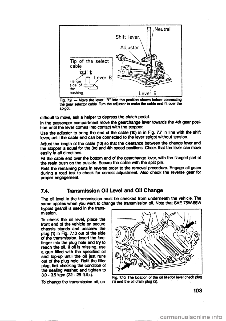 MITSUBISHI SPACE RUNNER 1991  Owners Manual 