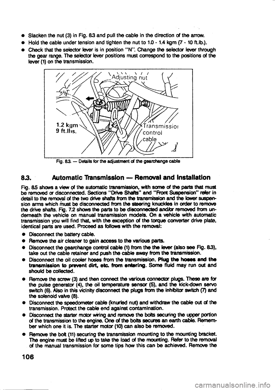 MITSUBISHI SPACE RUNNER 1991  Owners Manual 