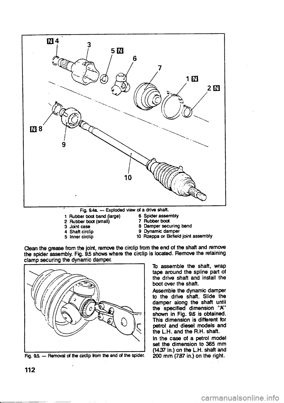 MITSUBISHI SPACE RUNNER 1991  Owners Manual 