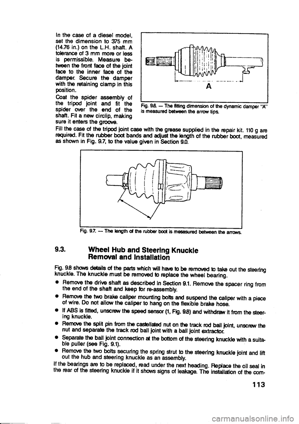 MITSUBISHI SPACE RUNNER 1991  Owners Manual 