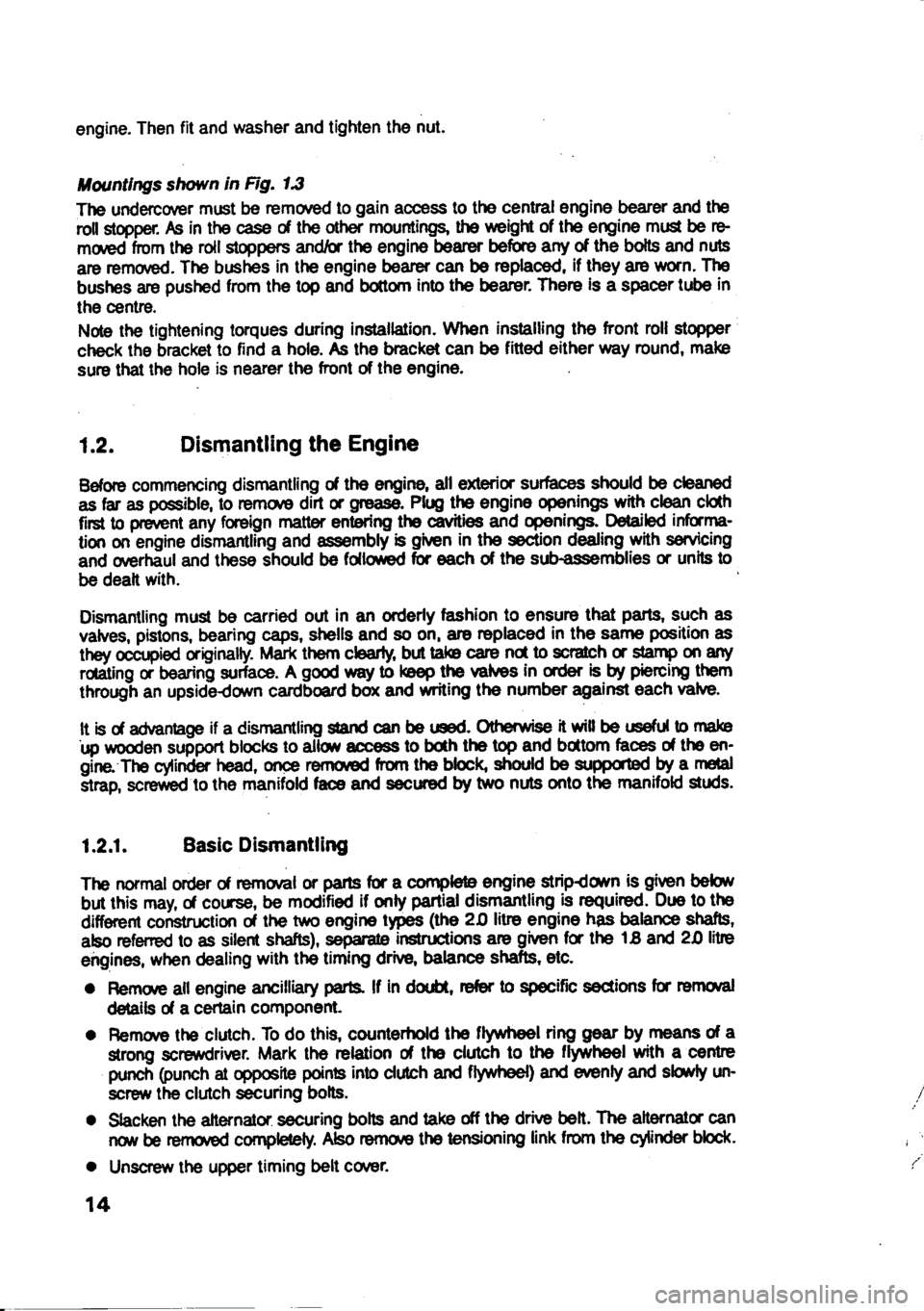 MITSUBISHI SPACE RUNNER 1991  Owners Manual 
