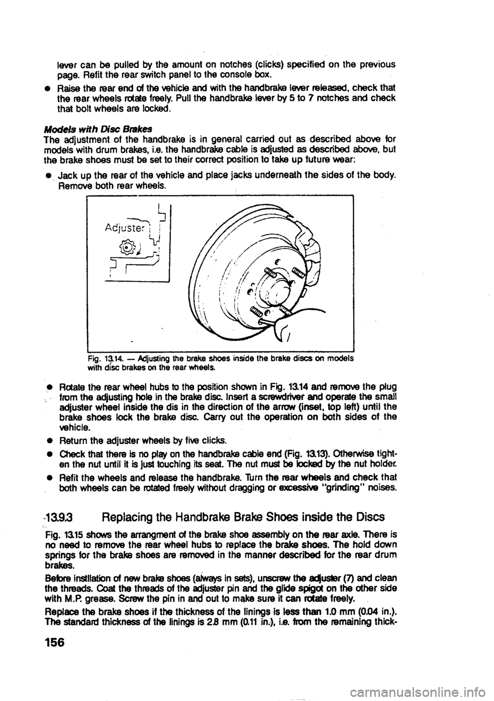 MITSUBISHI SPACE RUNNER 1991  Owners Manual 