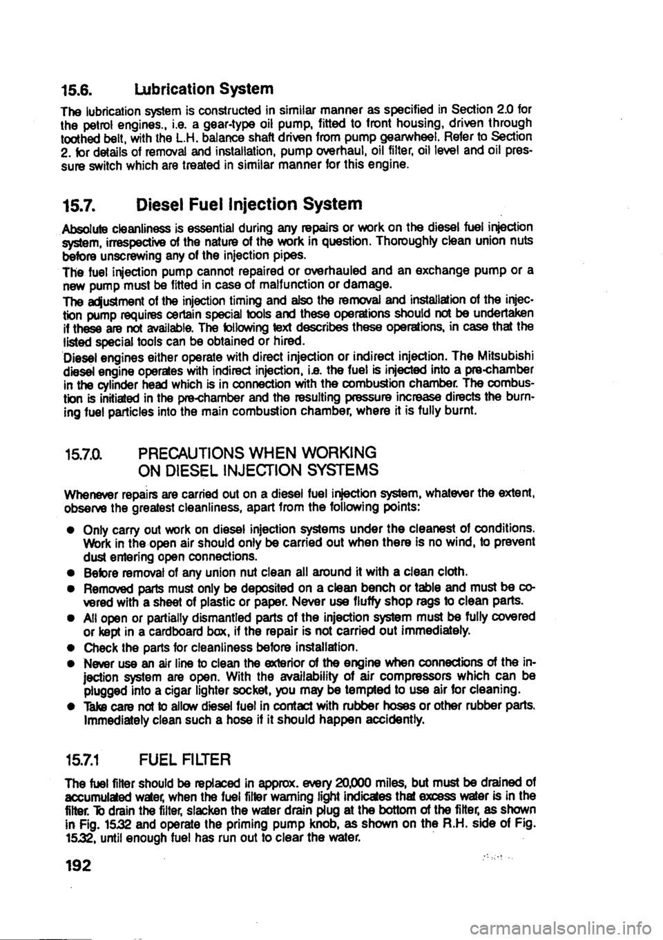 MITSUBISHI SPACE RUNNER 1991  Owners Manual 