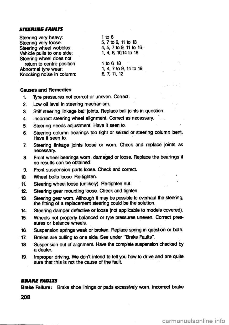 MITSUBISHI SPACE RUNNER 1991  Owners Manual 