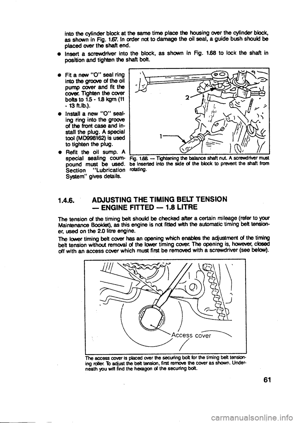 MITSUBISHI SPACE RUNNER 1991  Owners Manual 