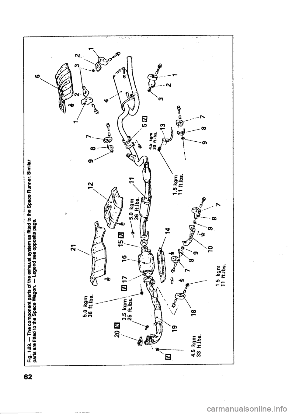 MITSUBISHI SPACE RUNNER 1991  Owners Manual 