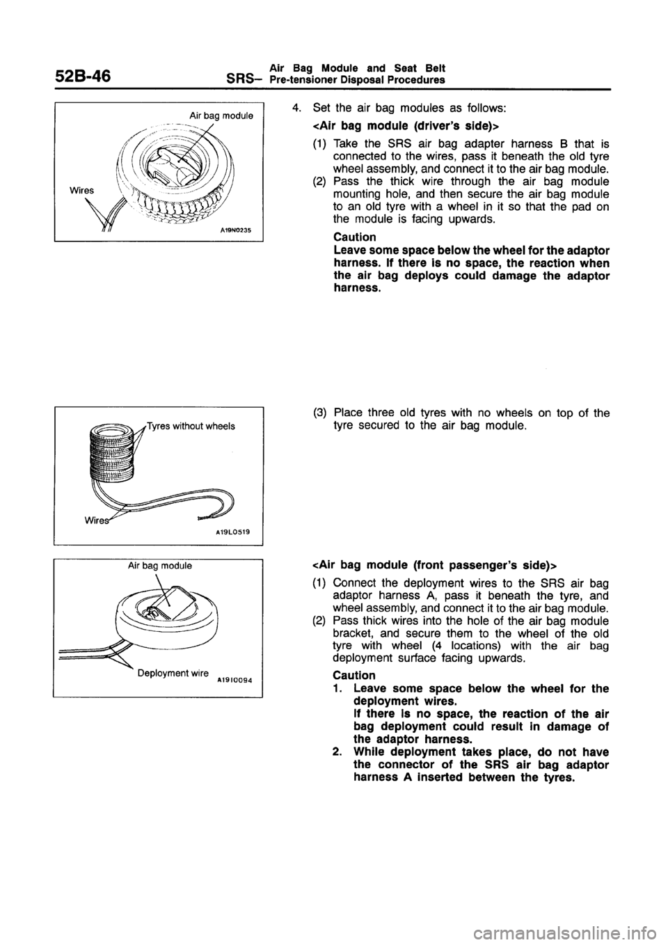 MITSUBISHI GALANT 1997 8.G Workshop Manual 