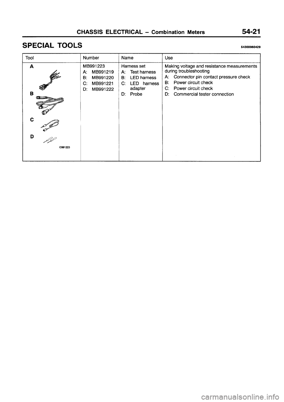 MITSUBISHI GALANT 1997 8.G Workshop Manual 