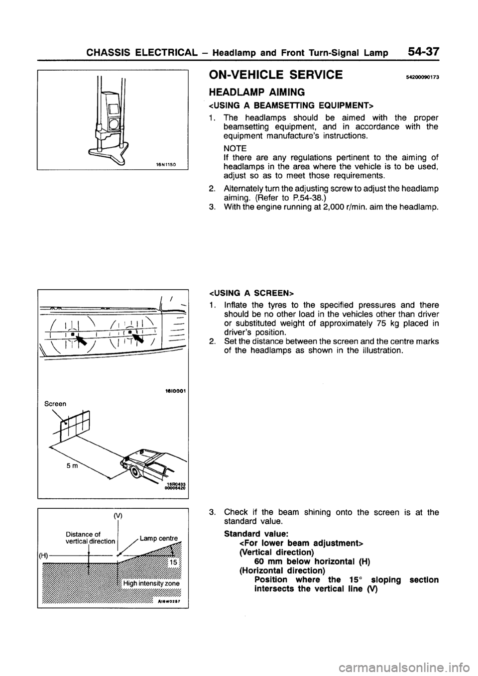 MITSUBISHI GALANT 1997 8.G Workshop Manual 