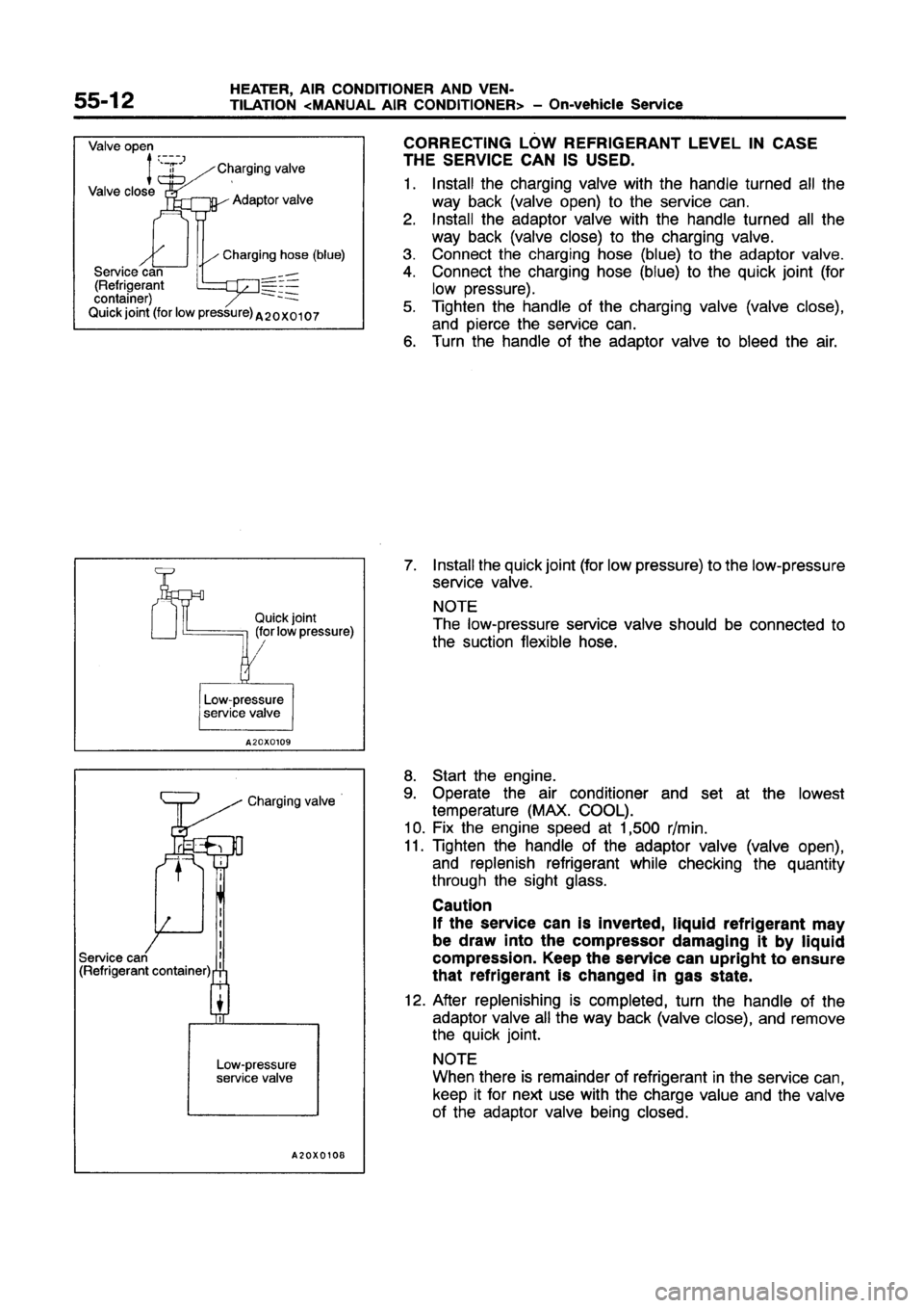 MITSUBISHI GALANT 1997 8.G Workshop Manual 