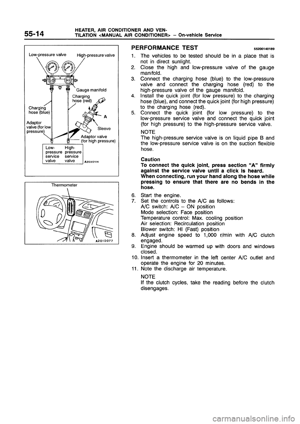 MITSUBISHI GALANT 1997 8.G Workshop Manual 