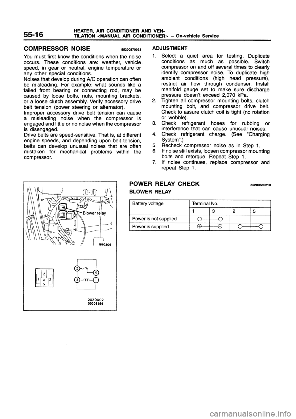 MITSUBISHI GALANT 1997 8.G Workshop Manual 