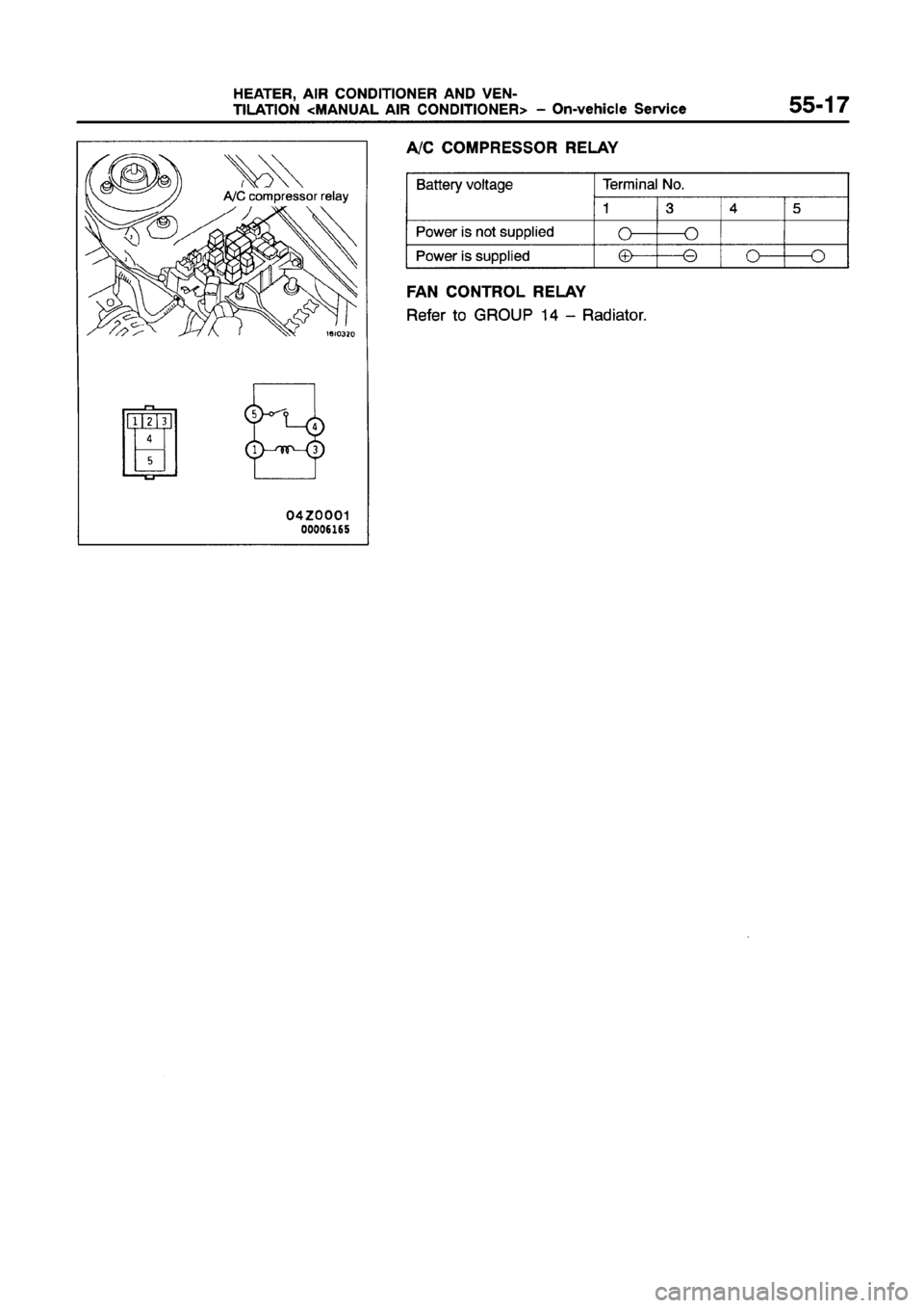 MITSUBISHI GALANT 1997 8.G Workshop Manual 