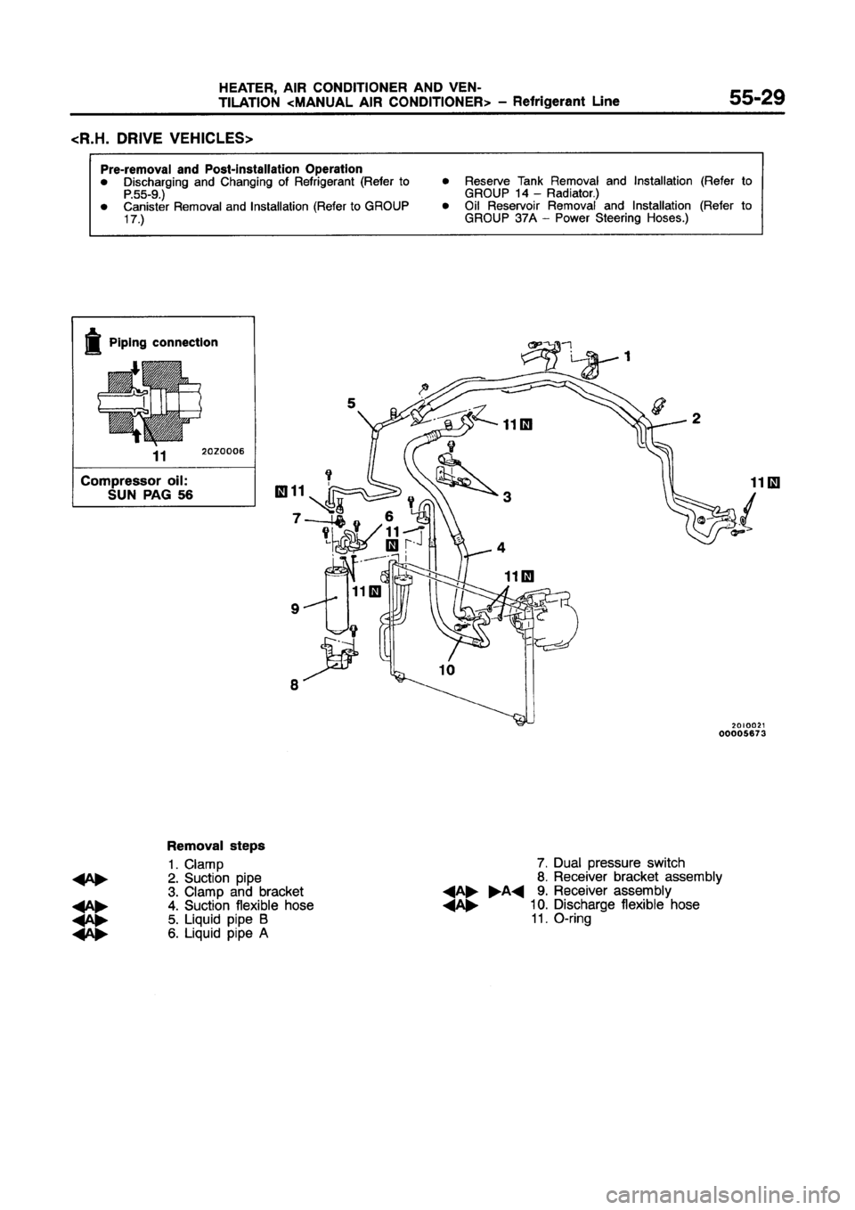 MITSUBISHI GALANT 1997 8.G Workshop Manual 