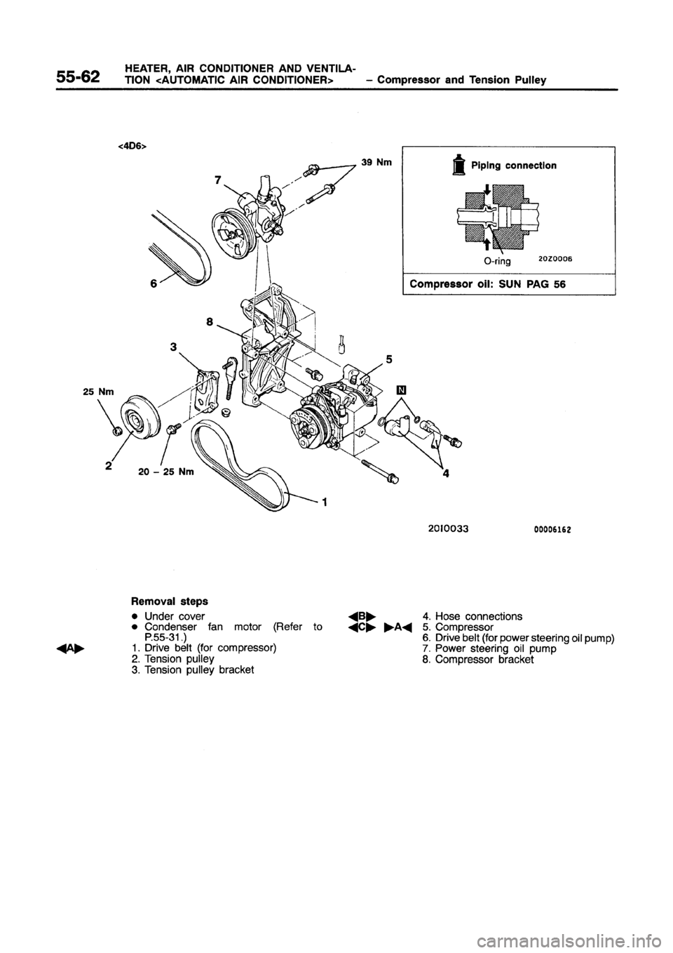 MITSUBISHI GALANT 1997 8.G Workshop Manual 