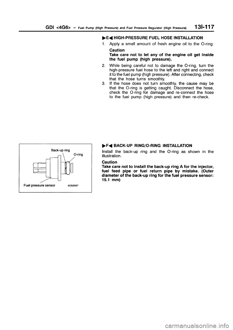 MITSUBISHI GALANT 1999 8.G Workshop Manual 