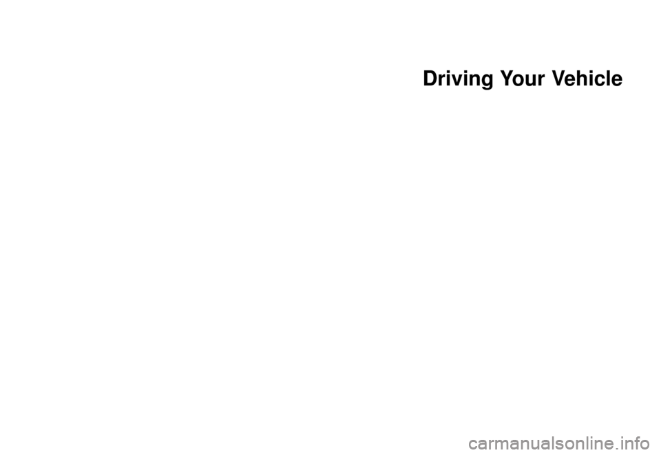 KIA Sephia 2001 1.G Owners Manual Driving Your Vehicle
    