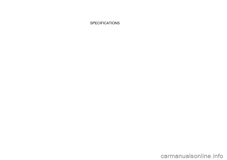 KIA Sorento 2003 1.G Owners Manual 