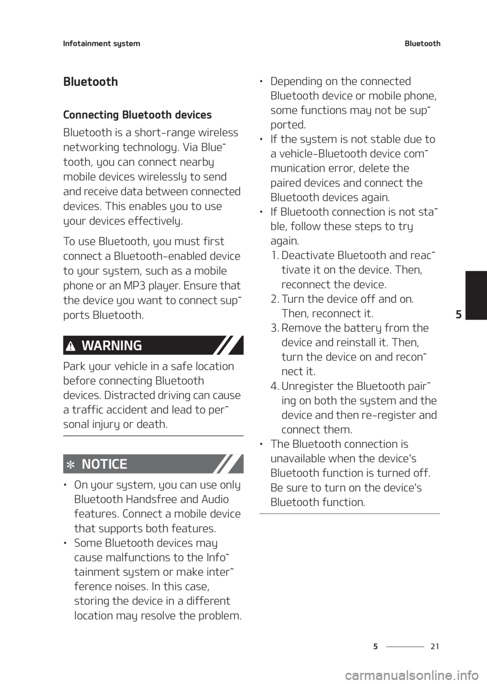 KIA SELTOS 2020  Owners Manual ��
�
�
�*�O�G�P�U�B�J�O�N�F�O�U��T�Z�T�U�F�N�#�M�V�F�U�P�P�U�I
�#�M�V�F�U�P�P�U�I
�$�P�O�O�F�D�U�J�O�H��#�M�V�F�U�P�P�U�I��E�F�W�J�D�F�T
�#�M�V�F�U�P�P�U�I��J�T��B��T�I�P�S�U��S�B�O�H�F��X