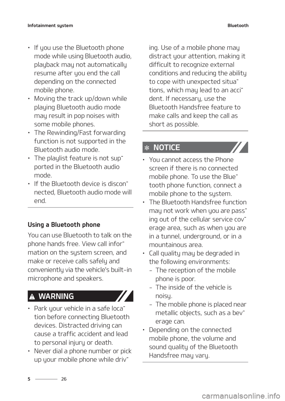 KIA SELTOS 2020  Owners Manual �*�O�G�P�U�B�J�O�N�F�O�U��T�Z�T�U�F�N
�� �
�#�M�V�F�U�P�P�U�I
LÜ�*�G��Z�P�V��V�T�F��U�I�F��#�M�V�F�U�P�P�U�I��Q�I�P�O�F�
�N�P�E�F��X�I�J�M�F��V�T�J�O�H��#�M�V�F�U�P�P�U�I��B�V�E�J�P�
�