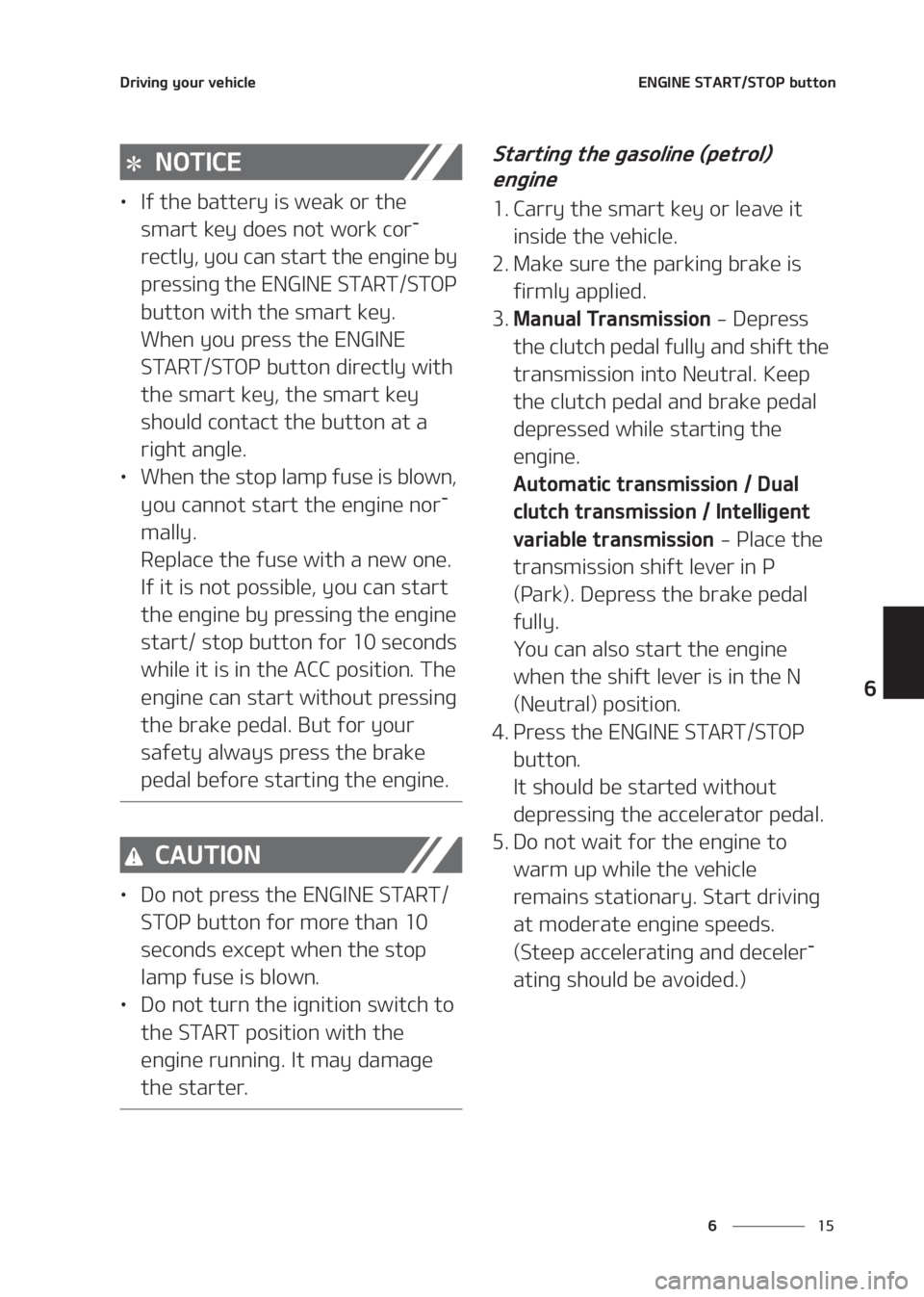 KIA SELTOS 2020  Owners Manual ��
�
�
�%�S�J�W�J�O�H��Z�P�V�S��W�F�I�J�D�M�F�&�/�(�*�/�&��4�5�"�3�5��4�5�0�1��C�V�U�U�P�O
�/�0�5�*�$�&
LÜ�*�G��U�I�F��C�B�U�U�F�S�Z��J�T��X�F�B�L��P�S��U�I�F�
�T�N�B�S�U��L�F�Z��E�