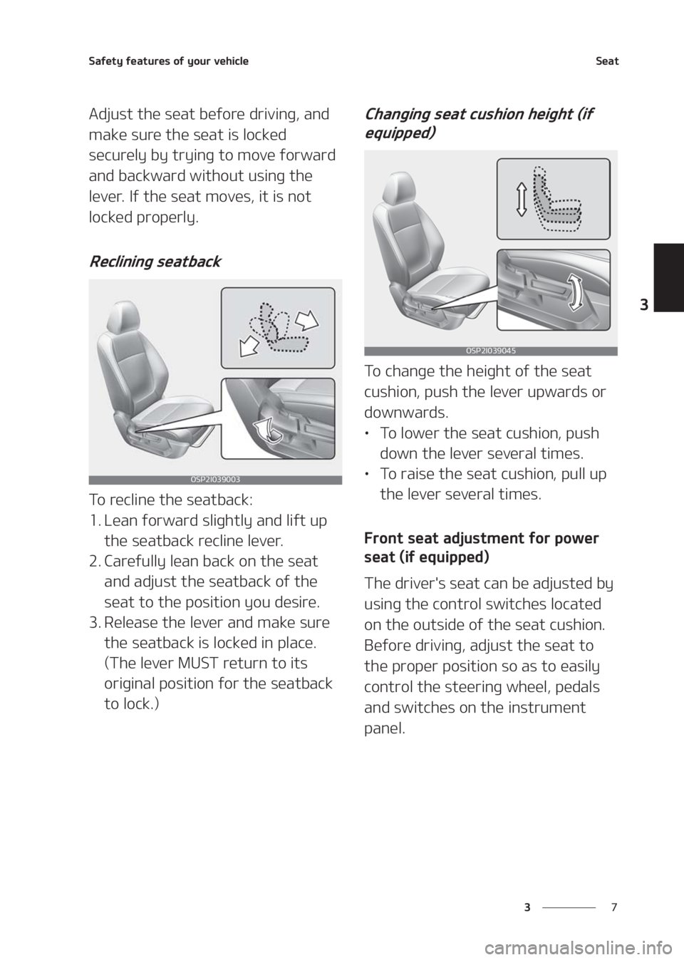 KIA SELTOS 2020  Owners Manual �
�
�
�4�B�G�F�U�Z��G�F�B�U�V�S�F�T��P�G��Z�P�V�S��W�F�I�J�D�M�F�4�F�B�U
�"�E�K�V�T�U��U�I�F��T�F�B�U��C�F�G�P�S�F��E�S�J�W�J�O�H�
��B�O�E�
�N�B�L�F��T�V�S�F��U�I�F��T�F�B�U��J�T��M�
