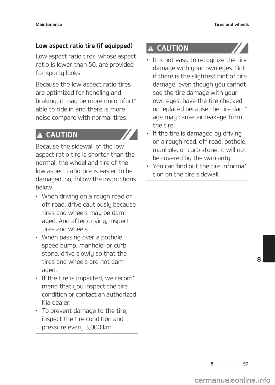 KIA SELTOS 2020  Owners Manual ��
�
�
�.�B�J�O�U�F�O�B�O�D�F�5�J�S�F�T��B�O�E��X�I�F�F�M�T
�-�P�X��B�T�Q�F�D�U��S�B�U�J�P��U�J�S�F��	�J�G��F�R�V�J�Q�Q�F�E�

�-�P�X��B�T�Q�F�D�U��S�B�U�J�P��U�J�S�F�T�
��X�I�P�T�F��B�