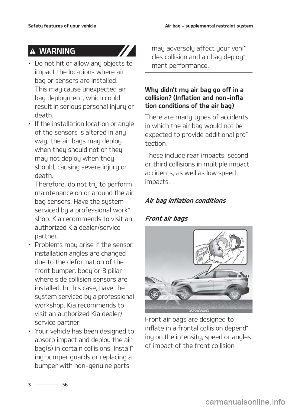 KIA SELTOS 2020  Owners Manual �4�B�G�F�U�Z��G�F�B�U�V�S�F�T��P�G��Z�P�V�S��W�F�I�J�D�M�F
�� �
�"�J�S��C�B�H����T�V�Q�Q�M�F�N�F�O�U�B�M��S�F�T�U�S�B�J�O�U��T�Z�T�U�F�N
�8�" �3 �/ �* �/ �(
LÜ�%�P��O�P�U��I�J�U��P�S�
